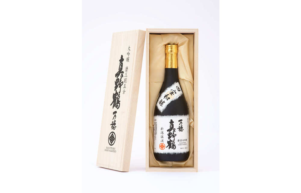 【日本酒】真野鶴・大吟醸「万穂」1800ml