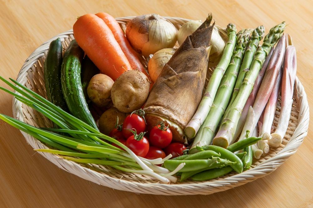 【ご自身で料理したい方向け】夕食＆朝食2食分の佐渡食材セット　